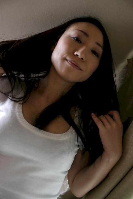 Amazing milf with cute tits and hairy pussy Eriko is a sexy babe