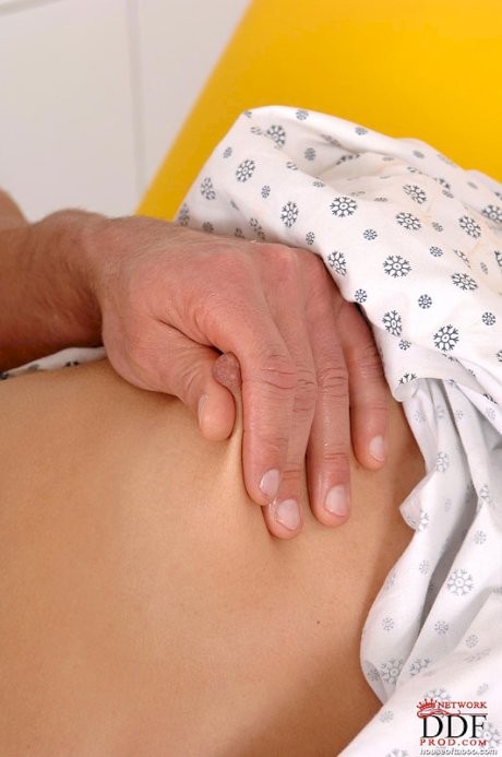 Sexy hospital patient takes hardcore ass fucking in a fetish sex scene