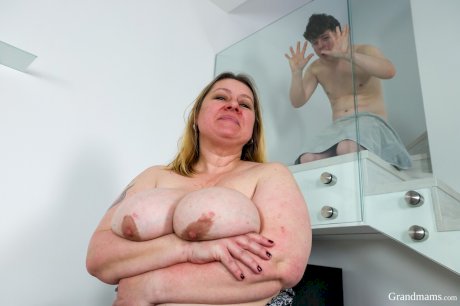 Grandmams starring Amber Carelton, Jambie King Nude Images
