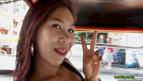 Thai hooker gets fucked in the ass by a sex tourist with a big dick