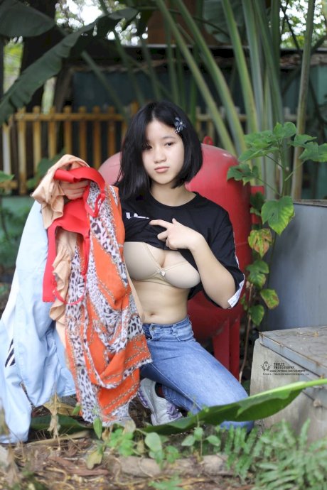 Glamorous Asian babe Julia My Le posing and fucking in her compilation - Photo 19