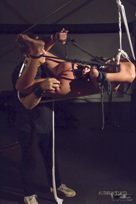 Japanese chick Marika Haze dominated by master with wax and bondage - Photo 6
