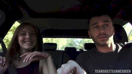Beautiful teen Molly Manson gets pulled by her hair & fucked by James Deen - Photo 10