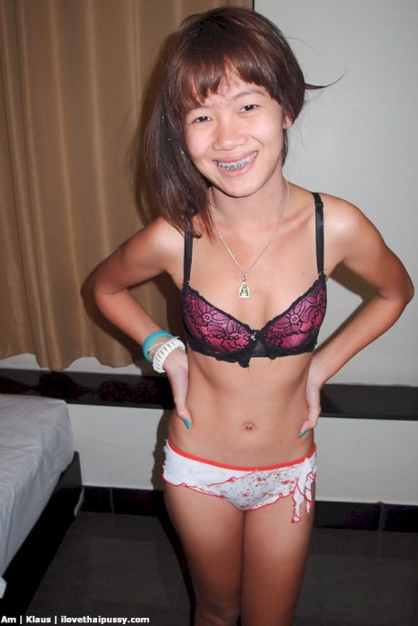 Asian first timer with braces gets banged by a sex tourist in POV mode