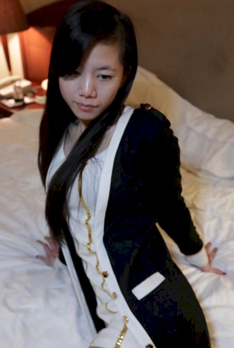 Skinny Asian Ming B gives a sloppy BJ and takes a big dick in her hairy twat - Photo 2