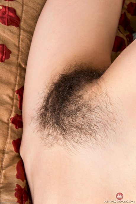 Hot amateur teen Liza James shows her hairy vulva in various positions