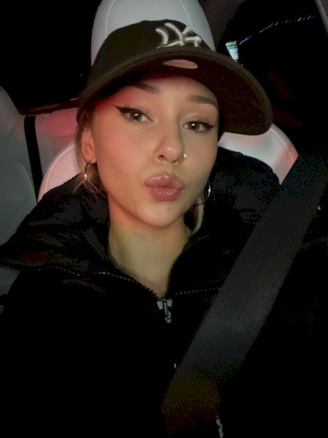 Sweet teen Brianna Bums sticks out her pierced tongue during non-nude action - Photo 9