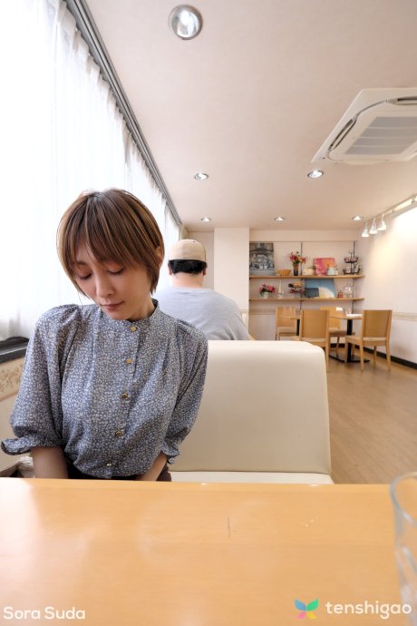 Short-haired Japanese MILF Sora Suda getting banged hard by a horny stud - Photo 1